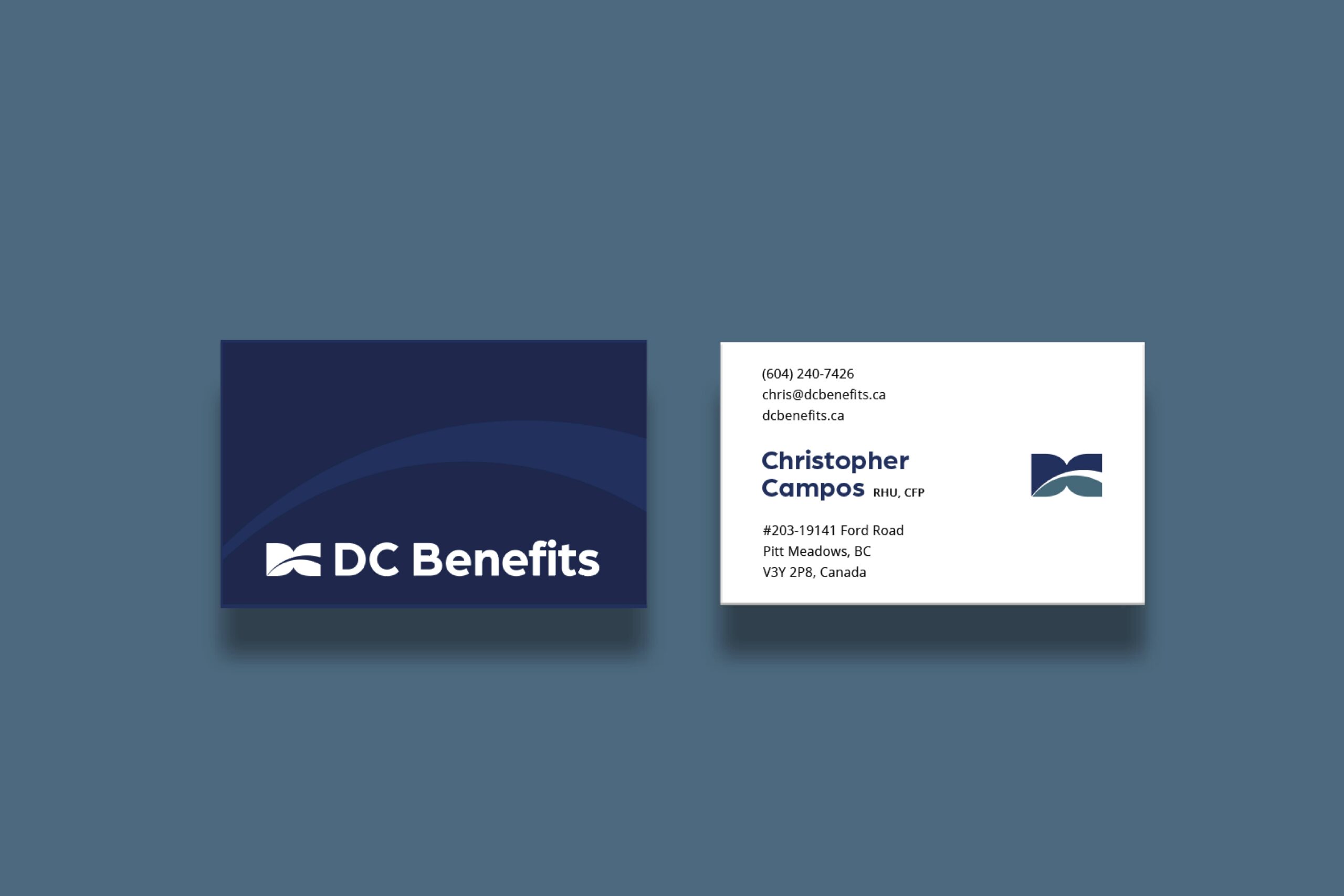 DC Benefits Business Cards