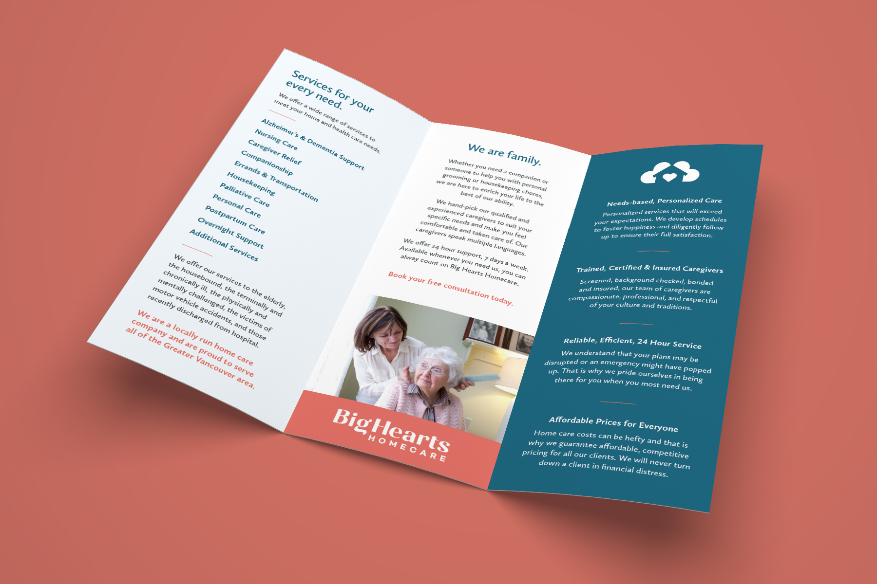 Big Hearts Homecare Brochure